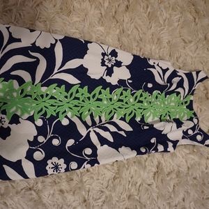 Lilly Pulitzer Navy & Green Dress